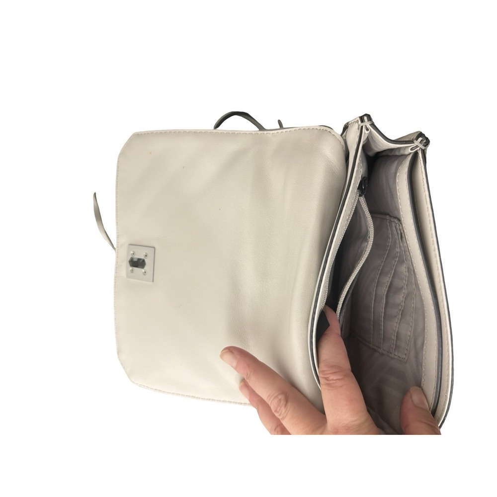 Rebecca Minkoff Becky Handbag with Crossbody Strap quilted studded gray - Picture 3 of 3